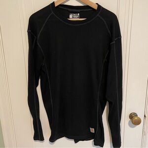 Carhartt Men's Force Thermal Midweight Base Layer Crew Shirt Size XL